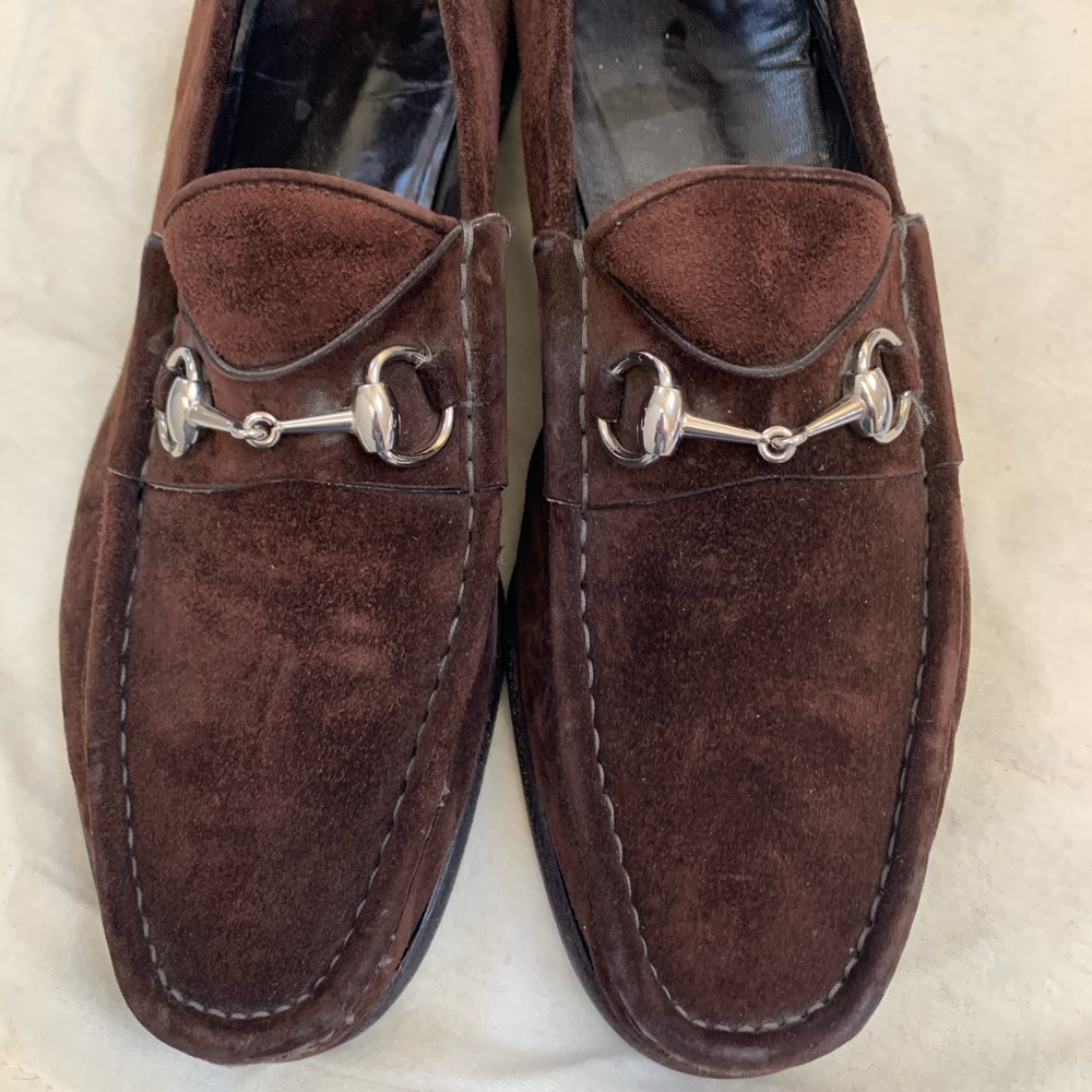 Gucci Loafers Men’s Brown Suede